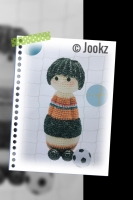 Crochet patten wannabee football player