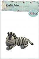 A5 Patroonboekje knuffel zebra