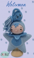Crochet pattern Zodiac sign Aquarius