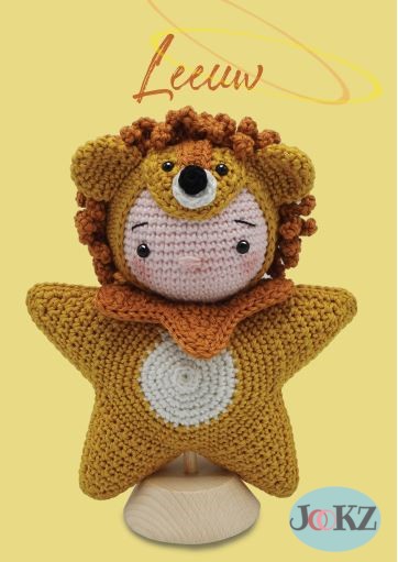Crochet pattern Zodiac sign Lion