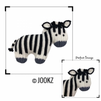 Haakpatroon Ribblz zebra