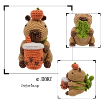 Haakpatroon Capybara's pappybara en mammybara
