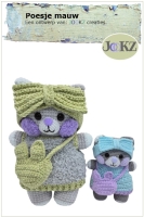 A5 Patroonboekje Poesje mauw