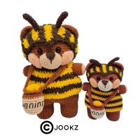 Haakpatroon honingbeer bennie