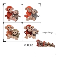 Haakpatroon Punch met Orang Oetan