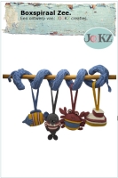 A5 Patroonboekje Boxspiraal Boxhanger Zee